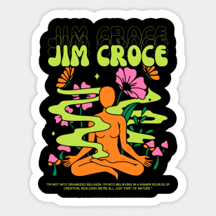 Jim Croce // Yoga Sticker